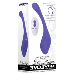 Evolved Double stimulateur Anywhere Vibe 20cm